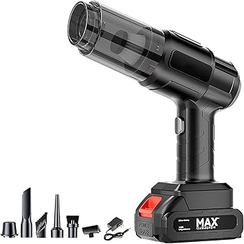 4-in-1 Cordless Handheld Vacuum Cleaner – Powerful Lithium Battery, Portable & Multi-Functional
