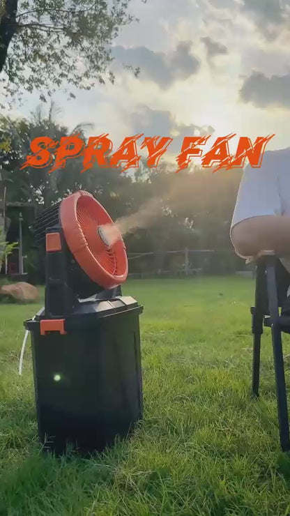 WATER MIST OUTDOOR FAN
