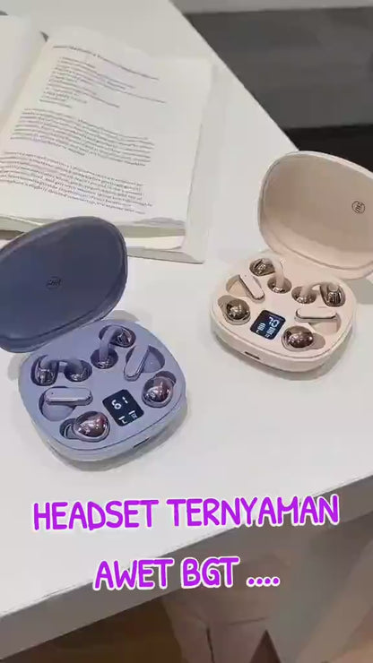 6-in-1 Wireless Earbuds – 3 Stylish Pairs in One Charging Case