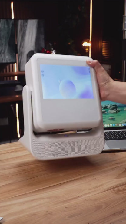 Smart HD Projector with Built-In Speaker – Portable Home Cinema