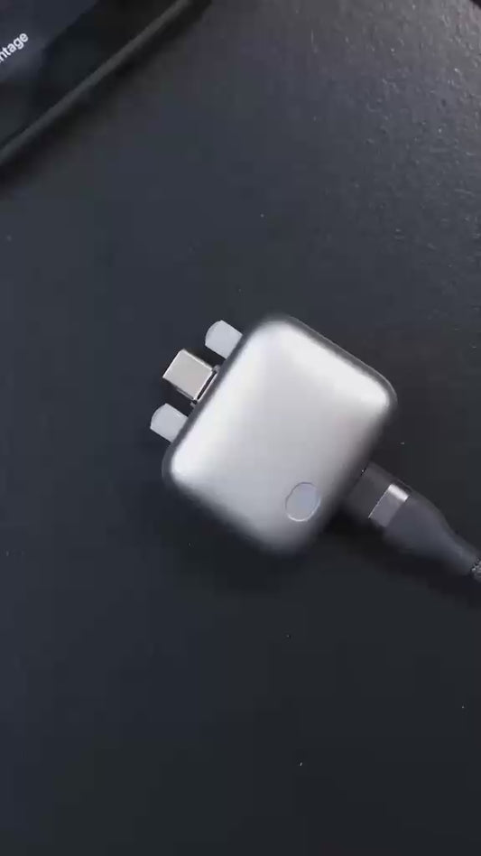 LX-007 Smart Power Disconnector – Automatic Charging Cut-Off USB Type-C Safety Adapter