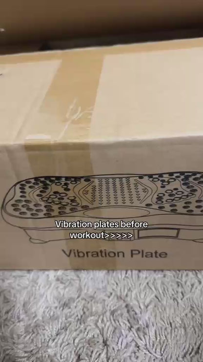 FITNESS VIBRATION MACHINE

1. AUTOMATIC AND MANNUAL PROGRAMS
2. SPEED ADJUSTABLE 
3. SPEED RANGE 0-99 LEVELS
4. MAX LOAD : 150 KG
5. REMOTE CONTROLL
6. TWO RESISTANCE BANDS
7. USB MUSIC PLAYER