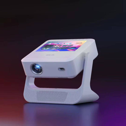 Smart HD Projector with Built-In Speaker – Portable Home Cinema