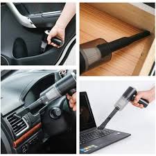 4-in-1 Cordless Handheld Vacuum Cleaner – Powerful Lithium Battery, Portable & Multi-Functional