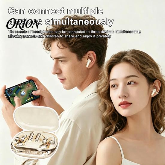 6-in-1 Wireless Bluetooth Earbuds Set – Premium Multi-Style Earphones with Charging Case