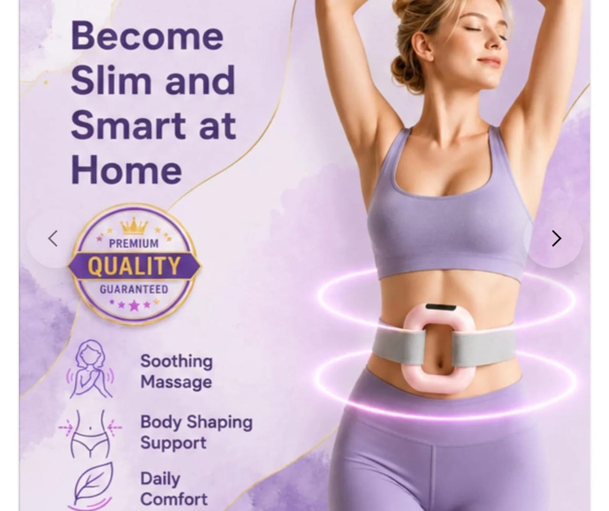 Noura Ring Massager – Portable Deep Tissue Body Massager with Adjustable Belt
