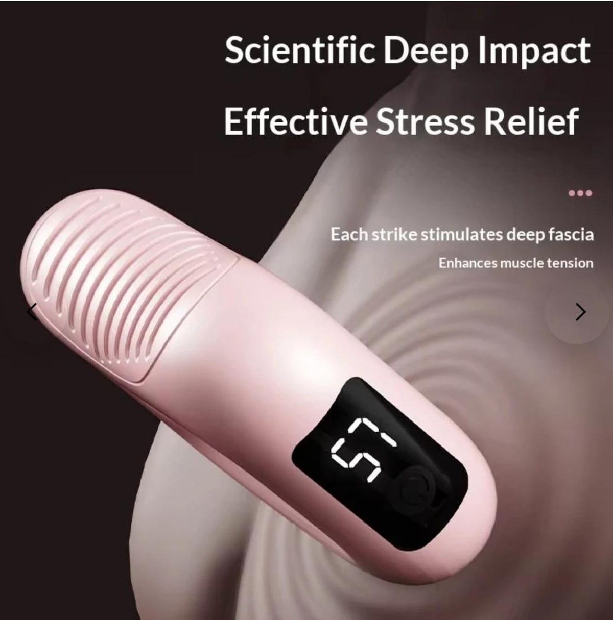 Noura Ring Massager – Portable Deep Tissue Body Massager with Adjustable Belt