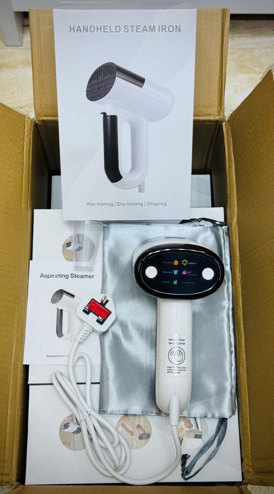 Handheld Steam Dryer – Fast, Safe & Portable Garment Steamer for Perfect Wrinkle-Free Clothes