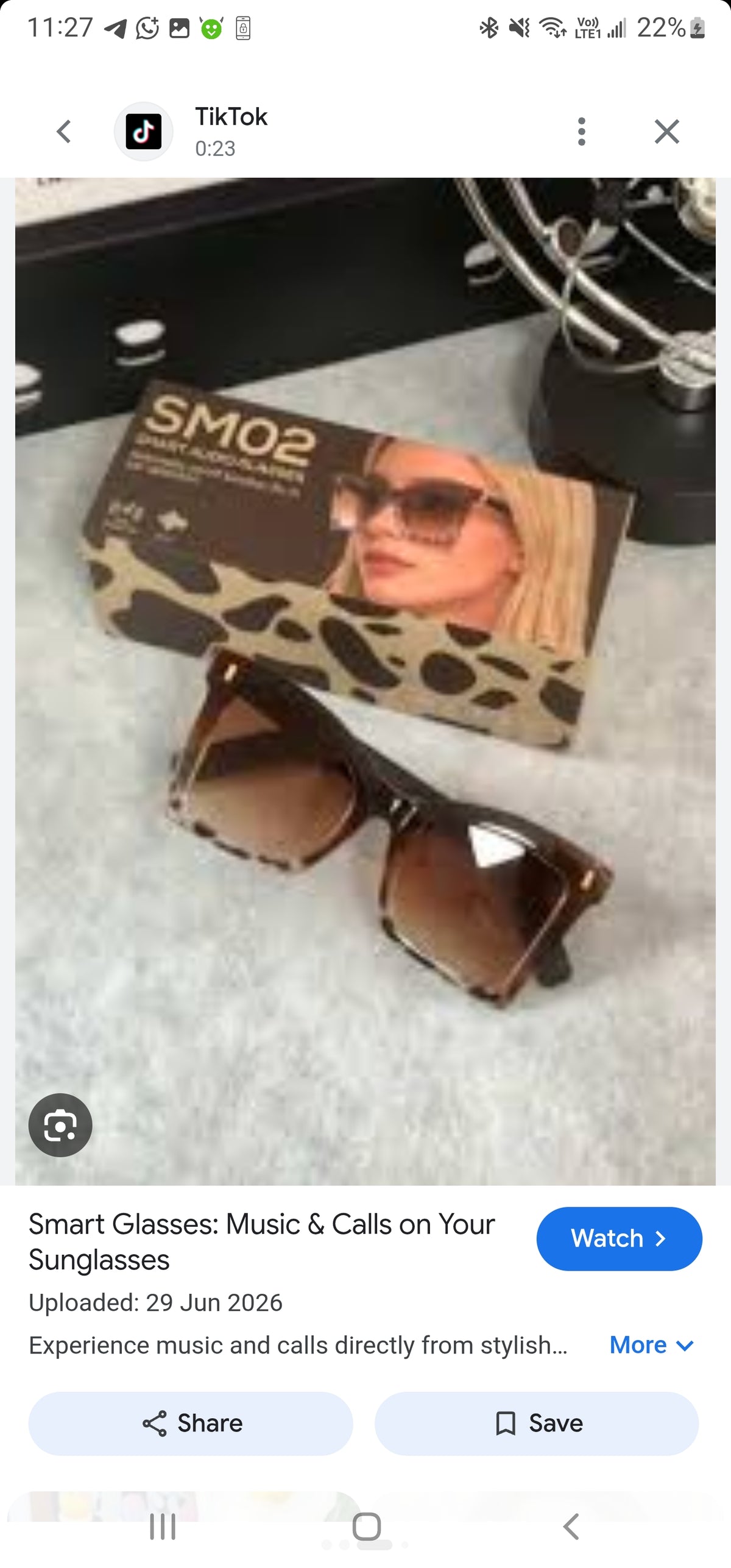 Bluetooth Smart Sunglasses – Wireless Music & Hands-Free Calling