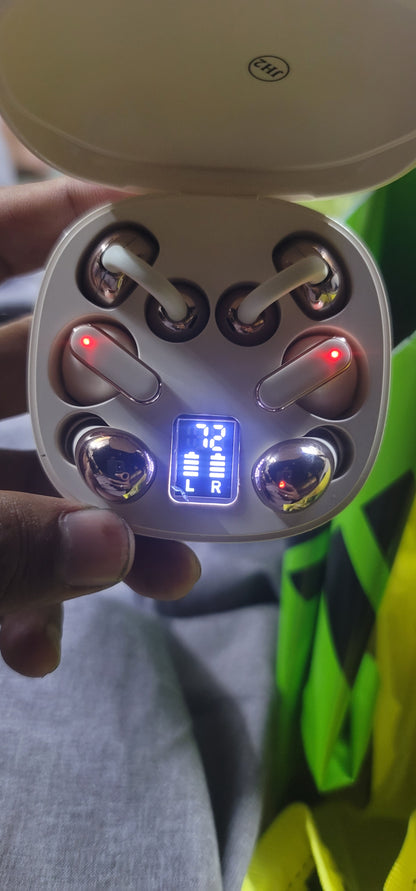 6-in-1 Wireless Earbuds – 3 Stylish Pairs in One Charging Case